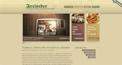 Desktop Screenshot of freiseder.at
